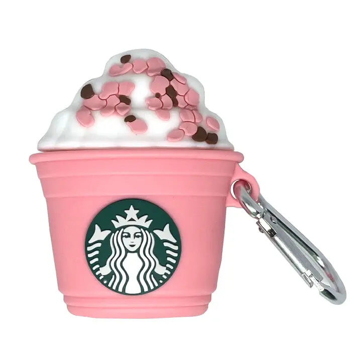 Starbucks (Pink) AirPods Case Cover 